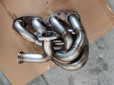 SPEEDTEK=Tubular SR20 GREDDY TRUST Mid Mount Replacement TD06 Exhaust Manifold