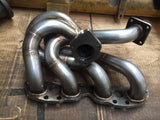 SPEEDTEK=Tubular SR20 GREDDY TRUST Mid Mount Replacement TD06 Exhaust Manifold