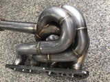 SPEEDTEK=Tubular SR20 GREDDY TRUST Mid Mount Replacement TD06 Exhaust Manifold