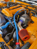SPEEDTEK=Steam Pipe SR20 GREDDY TRUST Mid Mount Replacement TD06 Exhaust Manifold