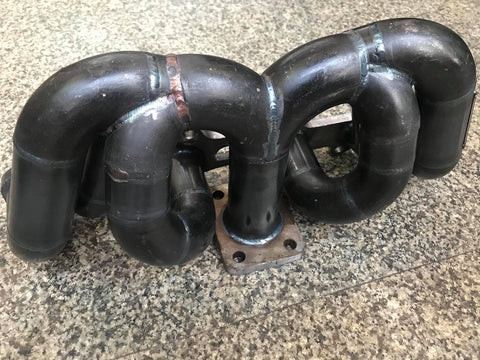 SPEEDTEK=-Toyota 1JZ-GTE VVTi Low Mount Steam Pipe Exhaust Manifold JZX100