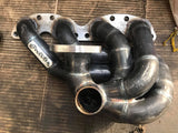 SPEEDTEK=Steam Pipe SR20 GREDDY TRUST Mid Mount Replacement TD06 Exhaust Manifold