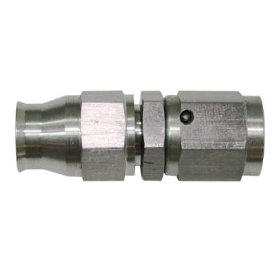AeroFlow=Straight Stainless Steel Hose Ends -3AN -3AN to -3 PTFE Hose