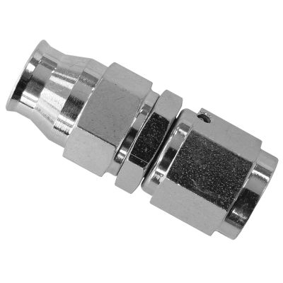 AeroFlow=Zinc Coated Steel Straight Hose End -4AN to -4AN Suit 200 Series PTFE