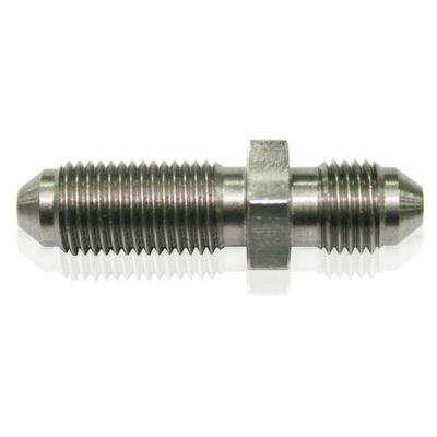 AeroFlow=Straight Stainless Steel Bulkhead -4AN