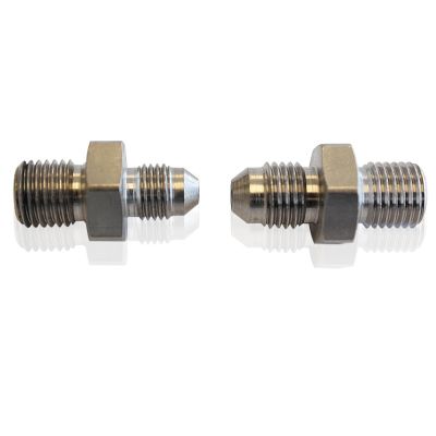 AeroFlow=Stainless Steel Washer Seal Adapter -4AN 7/16"-20