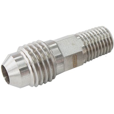 AeroFlow=Stainless Steel NPT Male to AN Fitting 1/16" NPT to Male -4AN
