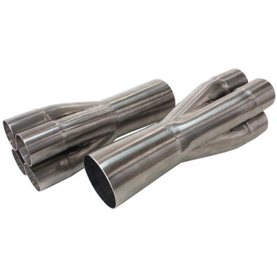 AeroFlow=Stainless Steel 4 into 1 Merge Collectors 1-7/8" Primary's into 3-1/2"
