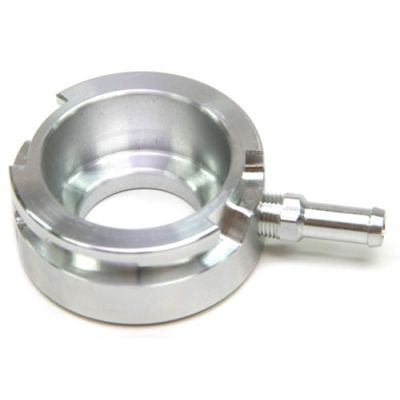 AeroFlow=Weld-On Billet Radiator Neck 42mm I.D Raw Finish Suit Large Radiator Caps