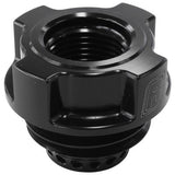 AEROFLOW=Oil Fill/Breather Cap Black Finish. Suits Ford 4.0L 'Barra' 6 Cylinder Engine