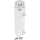 AeroFlow=Universal Large Fabricated Alloy Radiator Overflow Tank-Polished Finish