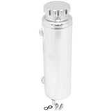 AeroFlow=Universal Large Fabricated Alloy Radiator Overflow Tank-Polished Finish