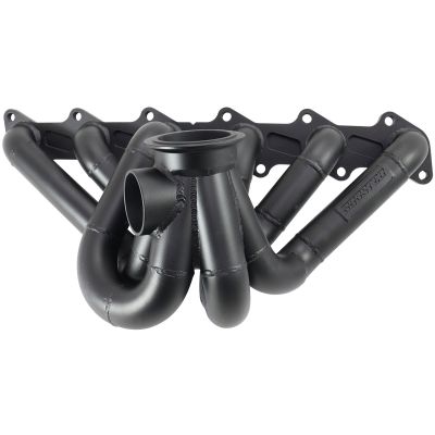 AeroFlow=Ford Barra V-Band Turbo Manifold Suits High Mount GT40-GT45 Turbo with
