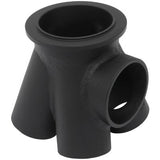AeroFlow=4 into 1 Round Turbo Merge Collector with 1-1/4" Tube Size V-Band Flange 44mm