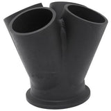 AeroFlow=4 into 1 Round Turbo Merge Collector with 1-1/2" Tube Size V-Band Flange