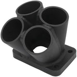 AeroFlow=4 into 1 Round Turbo Merge Collector T25/T28 Flange No Wastegate Hole