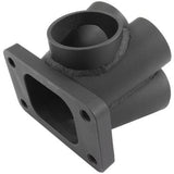 AeroFlow=4 into 1 Round Turbo Merge Collector T3 Single Entry Flange 44mm Wastegate
