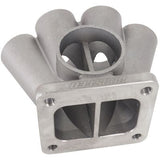 AeroFlow=6 into 1 Oval Turbo Merge Collector T4 Twin Entry Flange 54mm I.D Wastegate