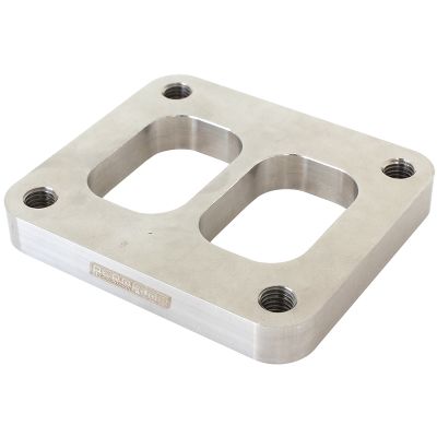 AeroFlow=Stainless Steel Turbine Inlet Flange Twin Entry Weld-On Suit T04Z/GT42/GT45