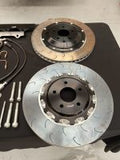 R35 GTR brake Disc front and rear 390mm J Hook replacement discs DBA EBA