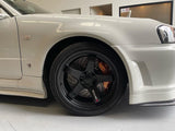 R35 GTR brake Disc front and rear 390mm J Hook replacement discs DBA EBA