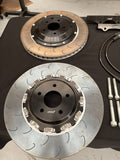 R35 GTR brake Disc front and rear 390mm J Hook replacement discs DBA EBA