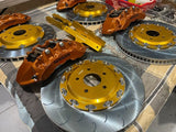 R35 GTR brake kit to suit Skyline R32 R33 R34 – Cross Drilled Discs