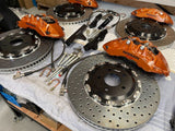 R35 GTR brake kit to suit Skyline R32 R33 R34 – Cross Drilled Discs