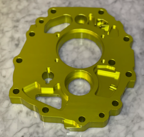 SPEEDTEK=Nissan RB25 Billet Lightweight Reinforced Oil Cooled Transmission Center Plate