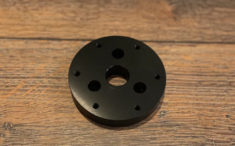 SPEEDTEK=Billet Aluminium 6061 6 Bolt Steering Wheel Adaptor suit Racing Column 3 Bolt