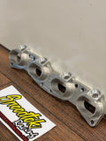 SPEEDTEK=Billet 6061 CNC DIY Inlet Manifold Flange SR20VET NEO VVL P12 RWD