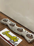 SPEEDTEK=Billet 6061 CNC DIY Inlet Manifold Flange SR20VET NEO VVL P12 RWD