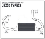TRUST GREDDY FRONT MOUNTED INTERCOOLER KIT TYPE23F-TOYOTA SOARER JZZ30