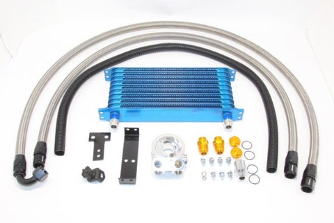TRUST GREDDY OIL COOLER KIT STD LEFT FENDER 10 ROW-SKYLINE GT-R BNR32