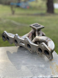 SPEEDTEK=Toyota 1JZ-VVTi High Mount Stainless Steel Tubular Twin Scroll Exhaust Manifold