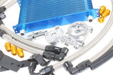 TRUST GREDDY OIL COOLER & FILTER RELOCATION KIT 13 ROW-SILVIA S14 S15
