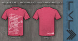 Toyota Supra / Aristo 2JZ-GTE - Exploded engine fitted short-sleeve mens t-shirt