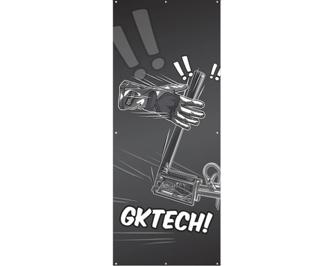 GKTECH = GK HANDBRAKE GARAGE BANNER