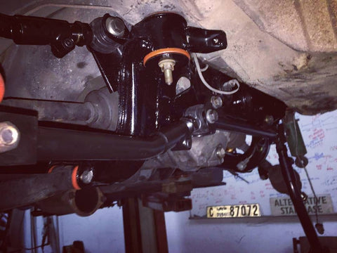 GKTECH=S13/180SX/R32 HICAS DELETE BAR WITH TOE ARM MOUNTS