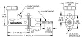 GKTECH = WILWOOD CLUTCH MASTER CYLINDER ADAPTER TO SUIT S/R CHASSIS