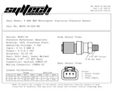 SYLTECH SENSORS = MOTORSPORT PRECISION MAP/PRESSURE SENSOR