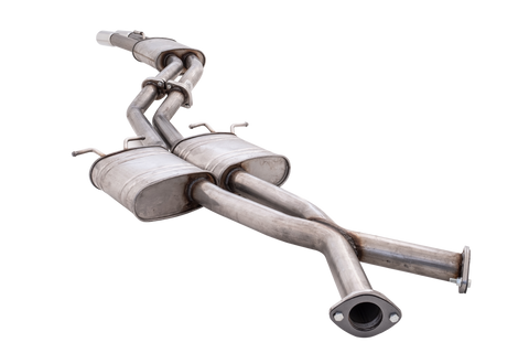 X FORCE HSV CLUBSPORT VT-VZ V8 5.7L SEDAN 97-06 Twin 2.5″ Cat-Back Muffler Rear