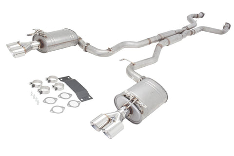 X Force Holden Calais V8 Ve 06-13 / Vf 13-17 Twin 2.5" Stainless Cat Back Exhaust