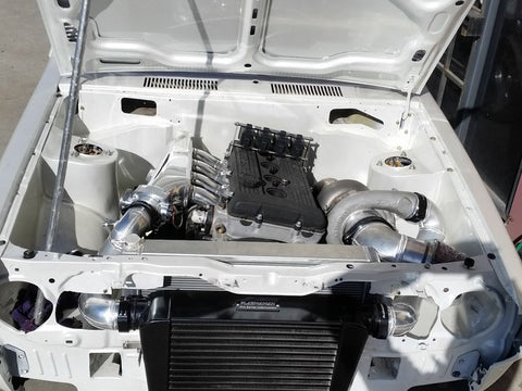 PLAZMAMAN-NISSAN FJ20DET BILLET INLET MANIFOLD – 4 OR 8 INJECTOR