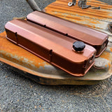 PLATINUM RACING PRODUCTS=SHAUNS CUSTOM ALLOY BILLET CLEVELAND ROCKER COVERS