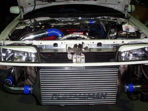 PLAZMAMAN-RNN14 PULSAR GTI-R PRO SERIES TUBE & FIN INTERCOOLER KIT