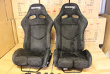 Bride Stradia 2 Style , Black , Alcantara , Reclinable Raceseat