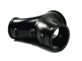 PLAZMAMAN-INTAKE TWIN ENTRY BILLET ADAPTOR - TWIN 3.5" TO 5"