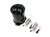 Plazmaman Billet 2.8L Surge Tank – includes x 2 Walbros 460 lph fuel pumps