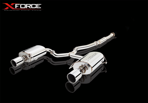 X force Subaru Liberty GEN 4 3.0L H6 NA 04-09 Stainless 2.25″ Cat-Back Exhaust